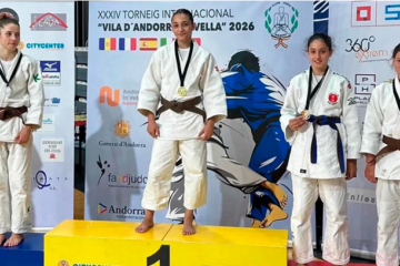 Judoka sesrovirense gana oro en torneo internacional de Andorra antes de viajar a República Dominicana