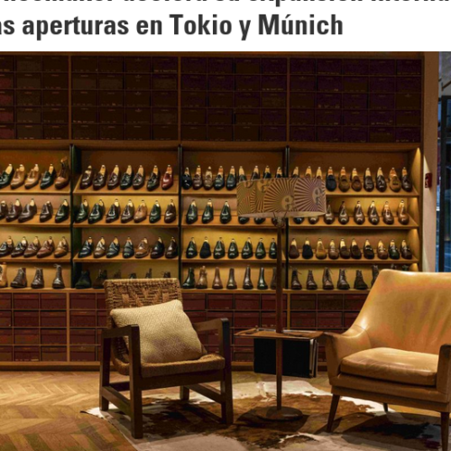 Empresa española de zapatos artesanales anuncia apertura de tiendas en capitales de Japón y Alemania