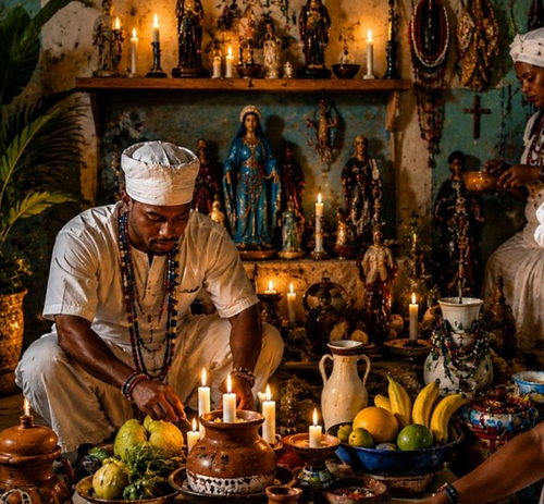 Creencias religiosas sincréticas mantienen vivas tradiciones africanas en República Dominicana